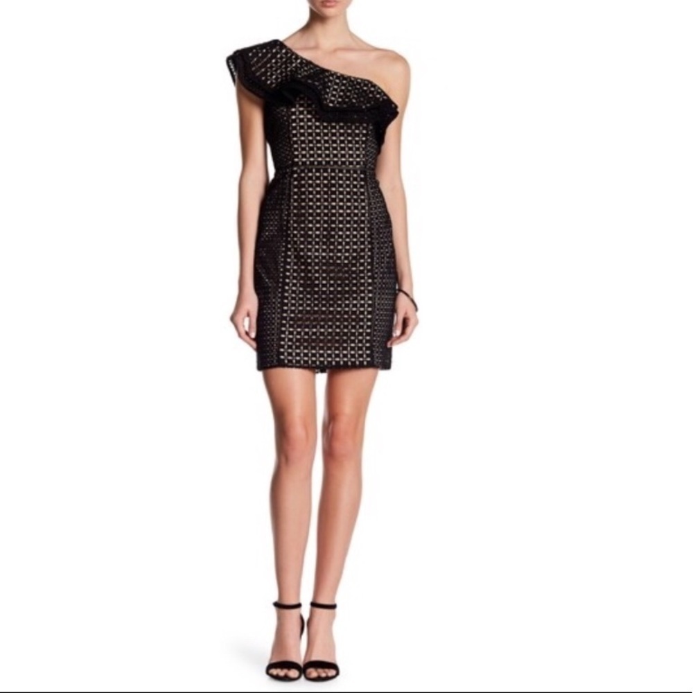 J. Crew One-Shoulder Eyelet Dress Sz 14